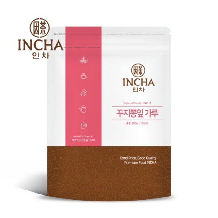 꾸지뽕잎 가루 분말 200g, 상세설명 참조, 없음