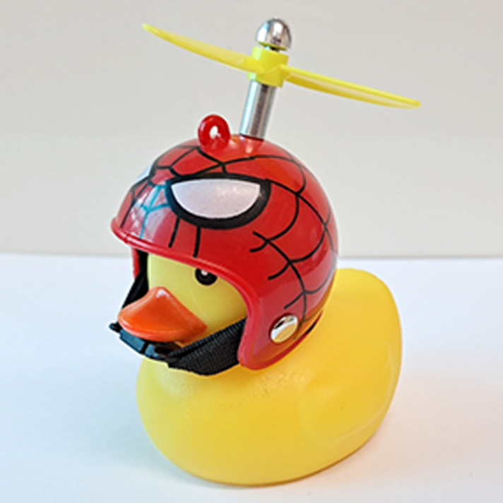 러버덕 풀세트 39종 오리벨 후미등 바이크 자전거 오토바이후미등 헬멧 프로펠러 어린이집 유치원 생일답례품, 1.스파이덕