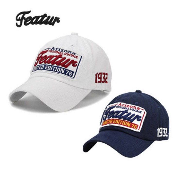 Featur 모자 볼캡 빈티지모자 구제모자