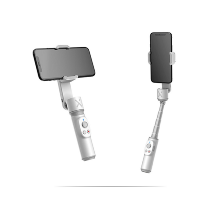 지윤 스마트폰 짐벌 스무스X 미니삼각대 키트, SM108(화이트)