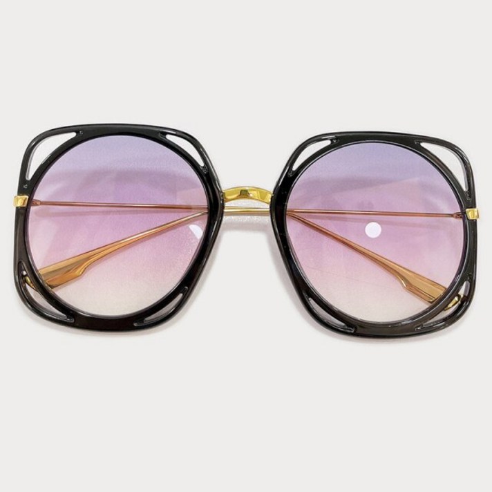 선글라스 여자선글라스 선글라스 여성 광장 휴가 그라디언트 태양 안경 운전