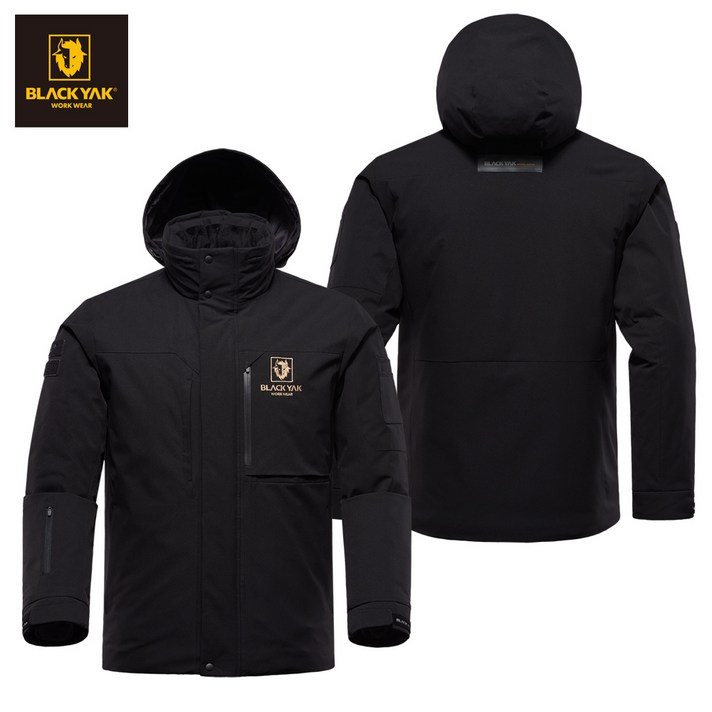 블랙야크 남녀공용 YAK-워크 패딩 자켓 겨울 후드 점퍼