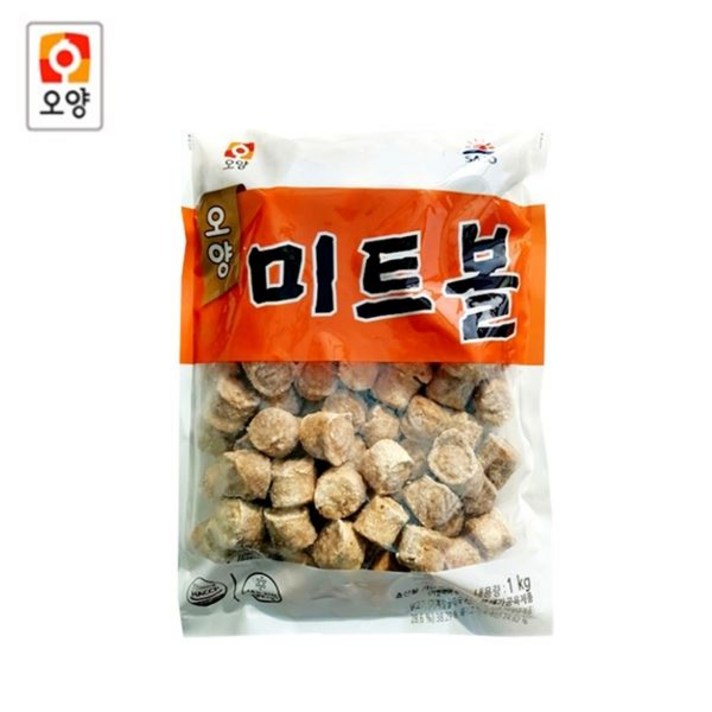 베스트식품 사조오양 미트볼1kg x5개, 단품/단품