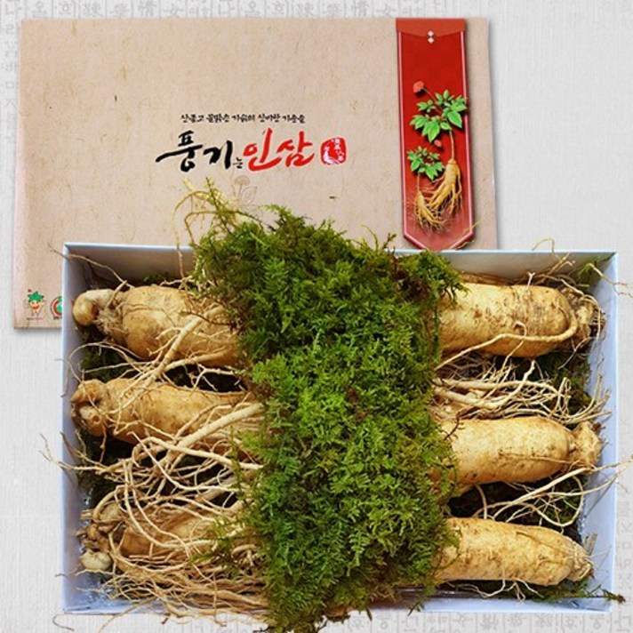  [풍기인삼] 6년근 원수삼 1채(750g), 원수삼(왕대) 750g(5~6뿌리), 1개 