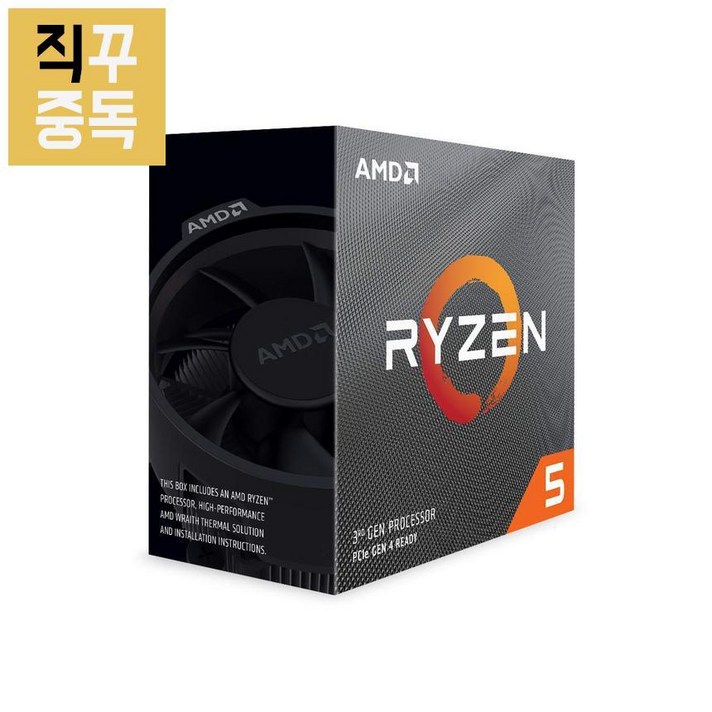 AMD 라이젠 CPU Ryzen 5 3600, 단품