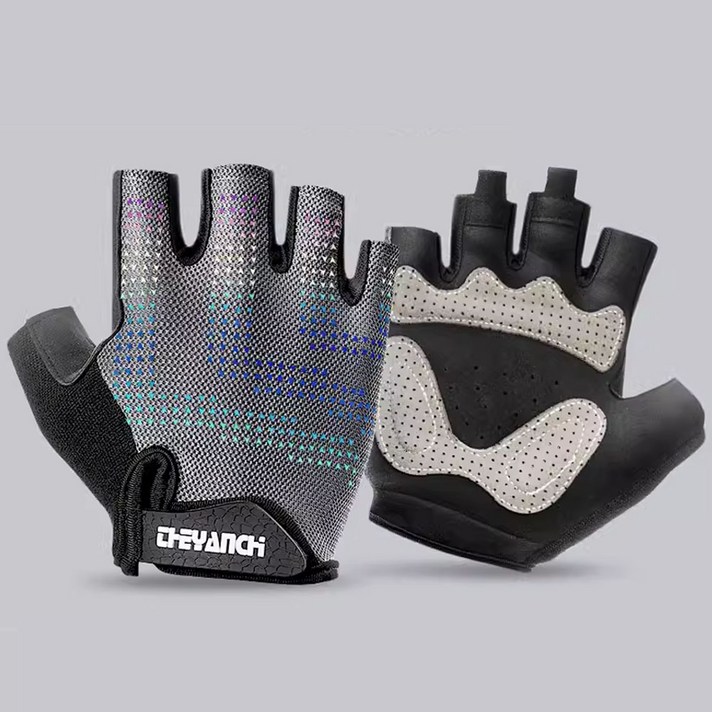 요서요율 자전거 헬스 아웃도어 손보호 장갑, 그레이