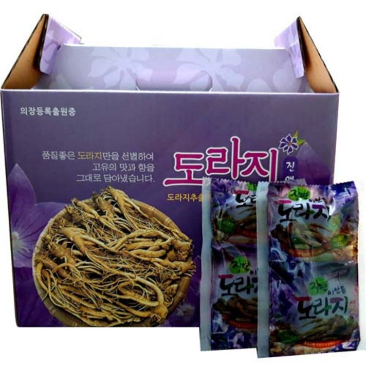 (누리마을) 도라지 진액 100mxl60포 더덕 대추 오가피 당귀 계피 감초 함유