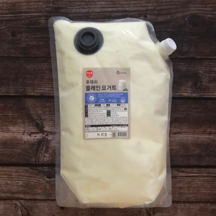 씨제이 플레인 요거트 5L (대용량), 1개
