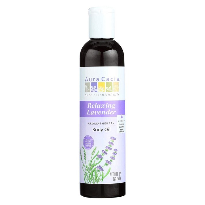 아우라카시아 아로마테라피 바디 오일, 237ml, 1개, Relaxing Lavender