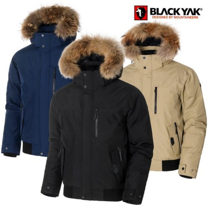 블랙야크 [BLACKYAK] 선할인특가 트렌디한 남성 고어텍스 구스 숏다운자켓 엣지SHORT다운자켓#1 1BYPAW0007