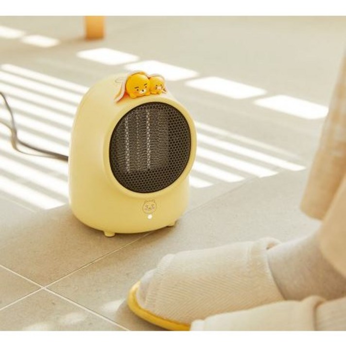 카카오프렌즈샵 정품 라이언&춘식이 미니온풍기, 라이언&춘식이온풍기