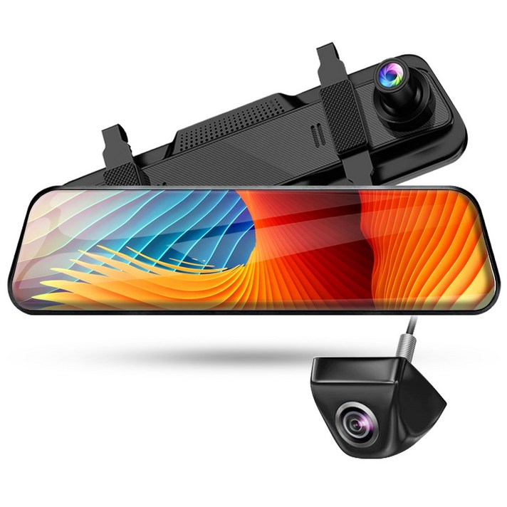 2K 12인치 룸미러 블랙박스 스마트미러 T5, 01_T5+와이드 카메라 6M