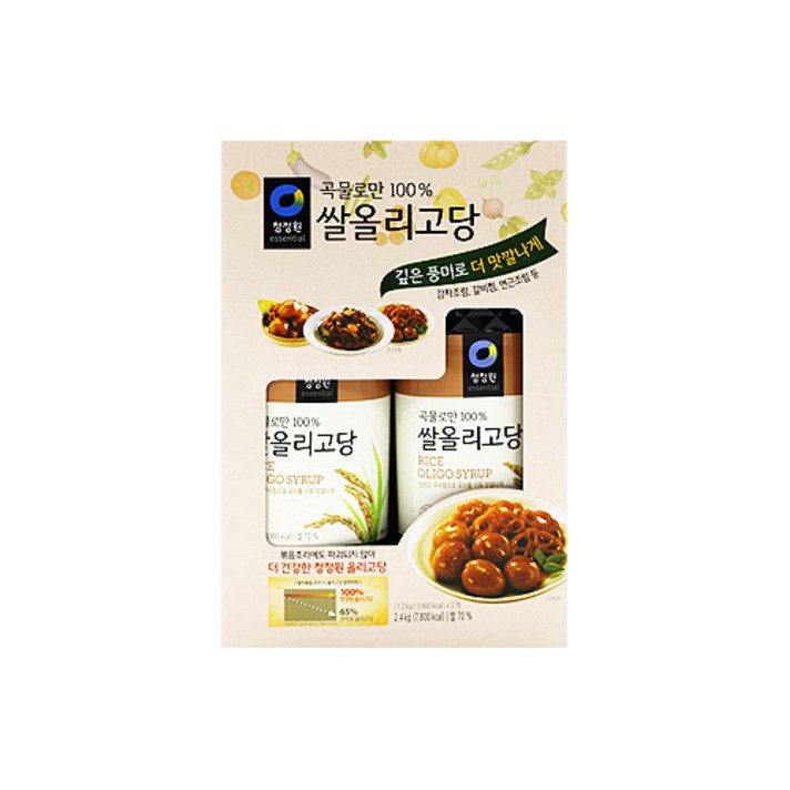 청정원 쌀올리고당, 1.2kg, 2개