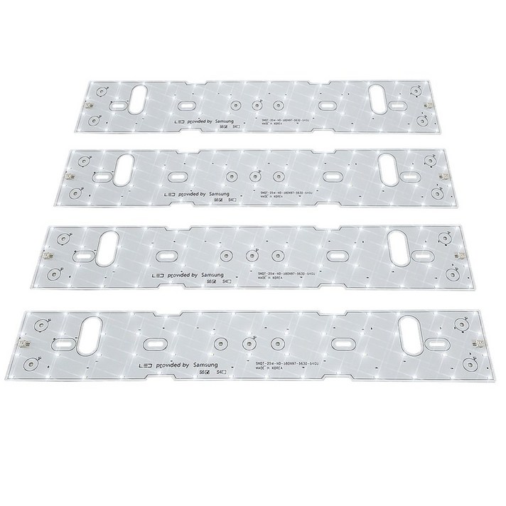 케이라이팅 LED모듈 삼성 3528 6500K 거실 100W LED, 3528 주광색 100W[580X97mmx4장], 1set