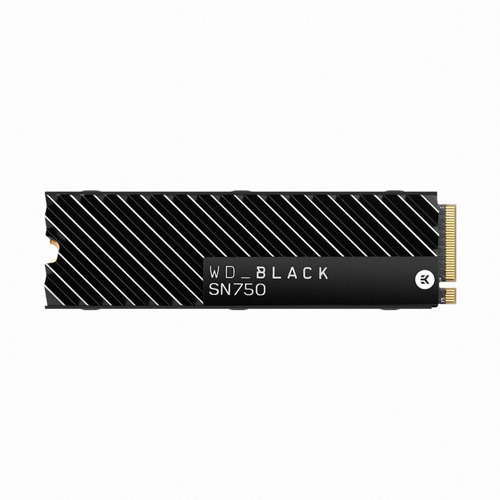 웨스턴디지털 정품 WD Black SN750 히트싱크 M.2 NVMe 1TB