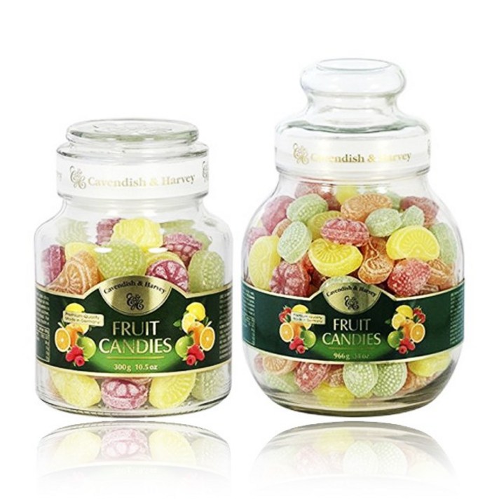캐빈디쉬 하비캔디 300g 과일맛, 1개, 966g