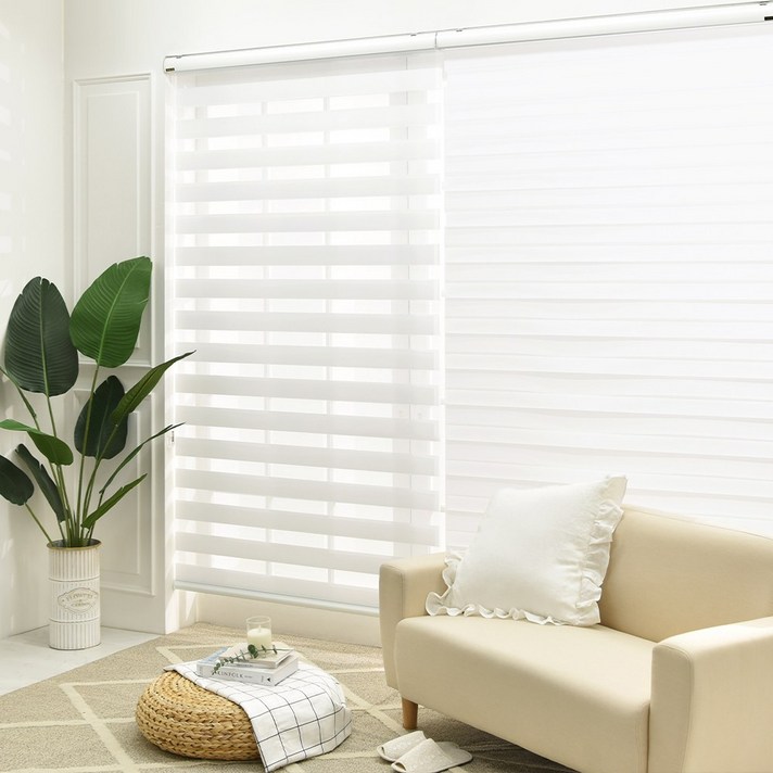 
                                                        아라크네 맞춤제작 듀얼쉐이드 네츄럴 콤비 블라인드
                                                    