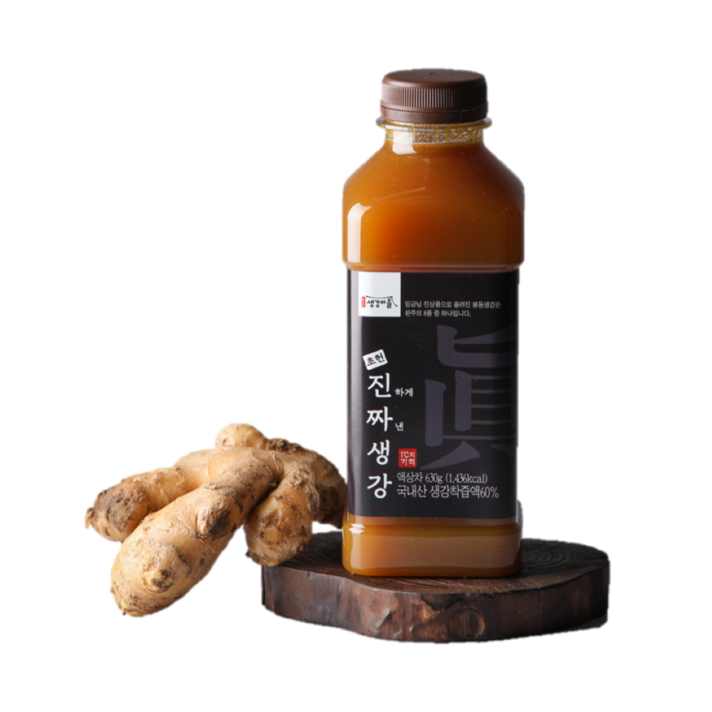 발효1번지 진짜생강 초헌 깔끔한 맛 생강원액, 630g, 1개