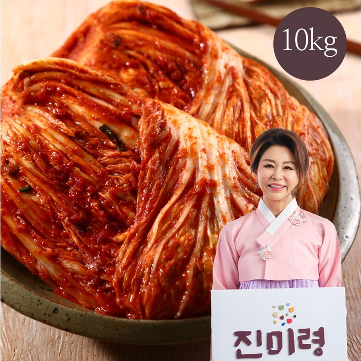 진미령 김치 프리미엄 포기김치 깍두기 총각김치 열무김치 나박김치, 1박스, 02.포기김치 10kg