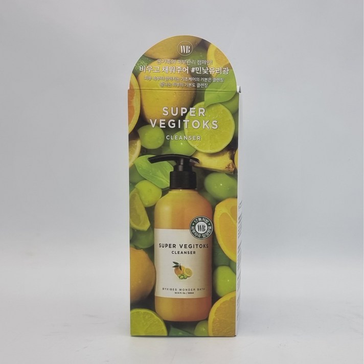 조성아 원더바스 슈퍼 베지톡스 클렌저 옐로우 300ml, 5개