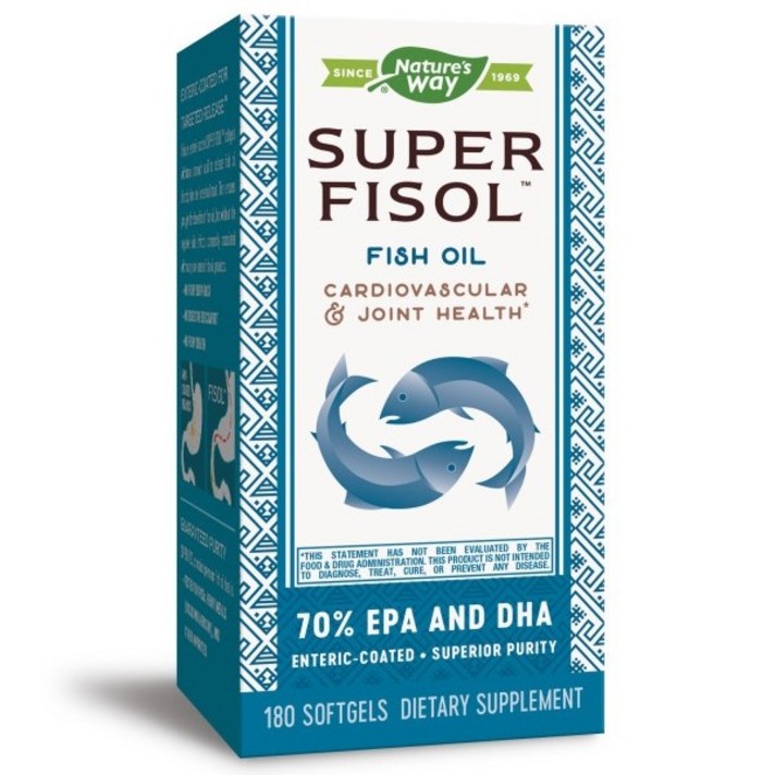 네이쳐스웨이 슈퍼 피솔 피쉬 오일 소프트젤, 180개입, 1개