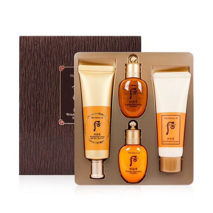 더 후 공진향 진해윤 링클 선크림 기획, 1세트, 50ml