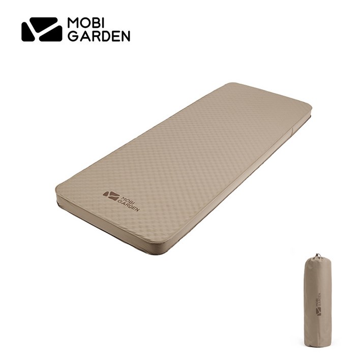 모비가든 캠핑 에어매트 매트리스 에어 베드 휴대용 자동 풍선 쿠션 9cm 절묘한 캠핑, 1인용