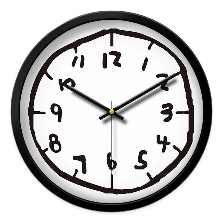 블라제스 무소음 낙서 벽시계, 낙서 벽시계 워치 1개