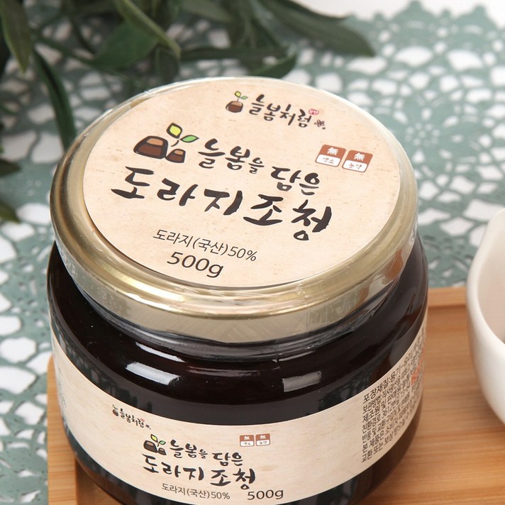 산엔청 국산100% 늘봄을 담은 도라지조청 500g, 1개