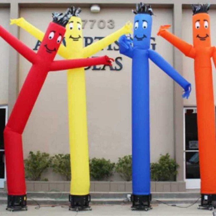 주니안 오픈행사 춤추는인형 축제 춤추는 매장 에어간판 후드 대형 웨이버 풍선 댄싱 입구