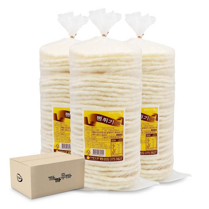 근영제과 뻥튀기 과자 150g-10봉(1박스), 10봉, 150g