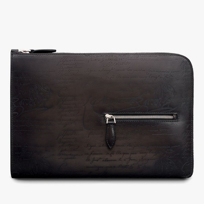  벨루티 남성클러치 Nino Tgm Scritto Leather Clutch 