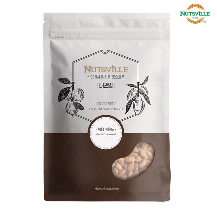 21년 너츠빌 속까지 구운 볶음 아몬드 1kg