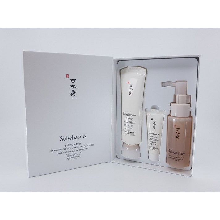설화수 상백크림 50ml 기획세트 ﻿NO.1 크리미 글로우