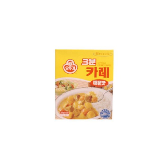 오뚜)3분카레 매운맛200g_1개입
