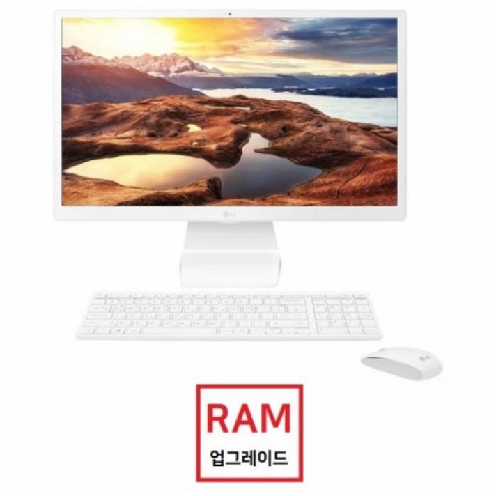 24V50N-LRP1K 일체형PC [4GB 추가 (총8GB)], LG