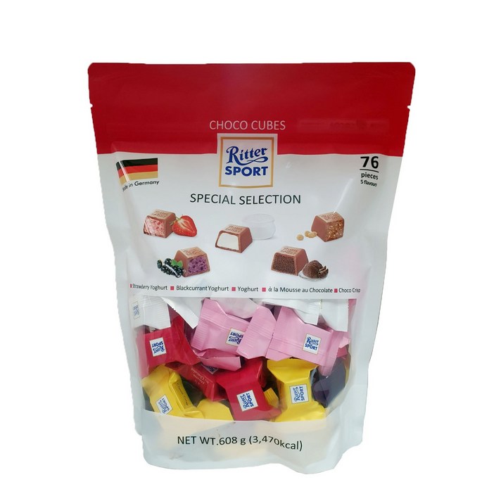  리터스포츠초콜릿모음 리터스포츠 초코큐브608g, 608g, 1개 