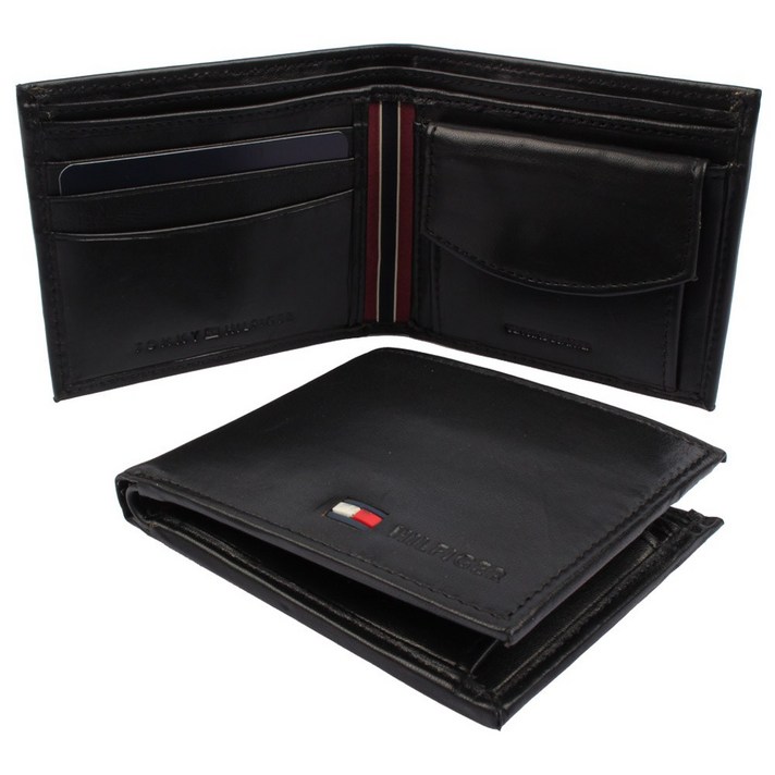  [100%정품 국내발송] TOMMY HILFIGER 토미힐피거 패스케이스 코인 월렛 31TL25X020 블랙 