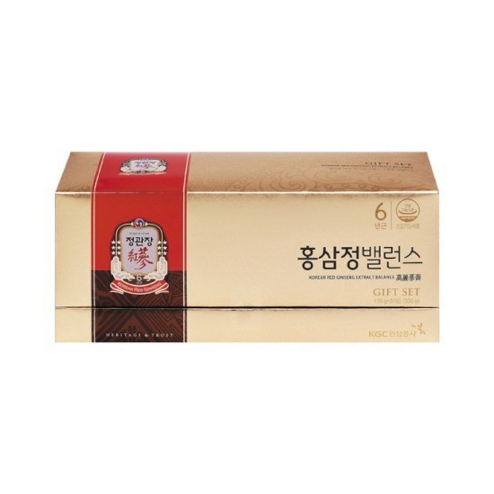 [정관장]홍삼정밸런스기프트세트 110gx3병/1박스