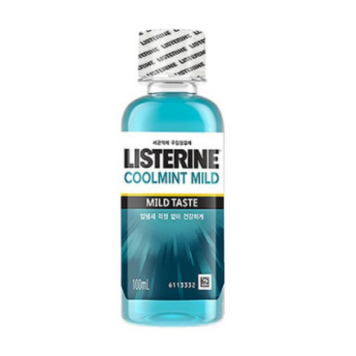 리스테린 쿨민트 구강청결제, 100ml, 10개