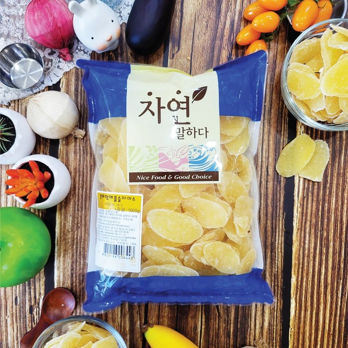 건강한 건과류 건파인애플슬라이스 1kg