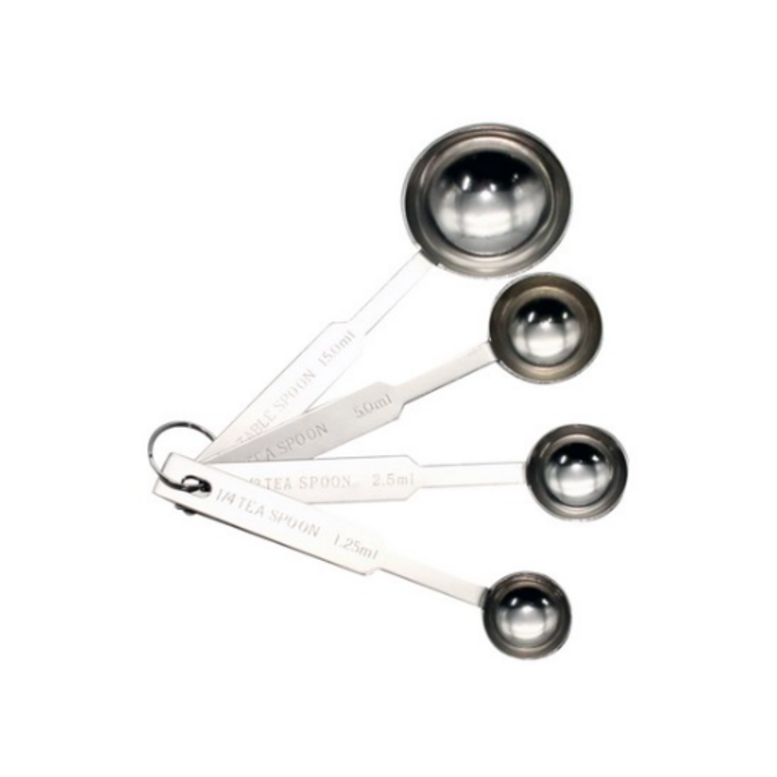 
                                                        이홈베이킹 스텐 계량 스푼 4종 세트, 1개
                                                    