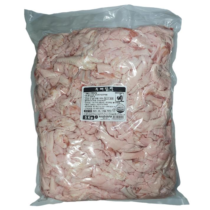프레쉬맥스 닭발 원료 무뼈닭발, 1팩, 5Kg