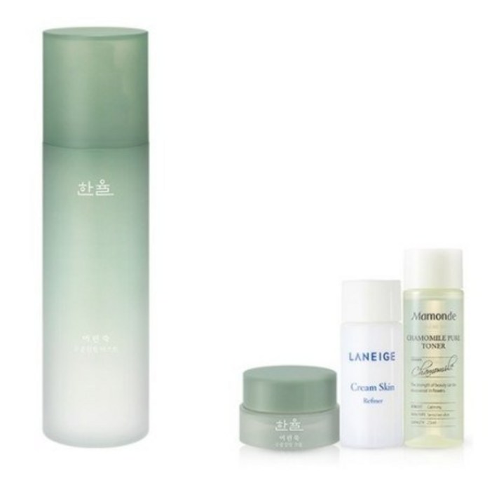 한율 어린쑥 수분 진정 미스트 150ml + 아모레퍼시픽 3종, 1세트