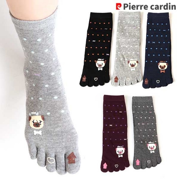 [피에르가르뎅]여성 패션발가락양말 바오5족 단목양말[3451]