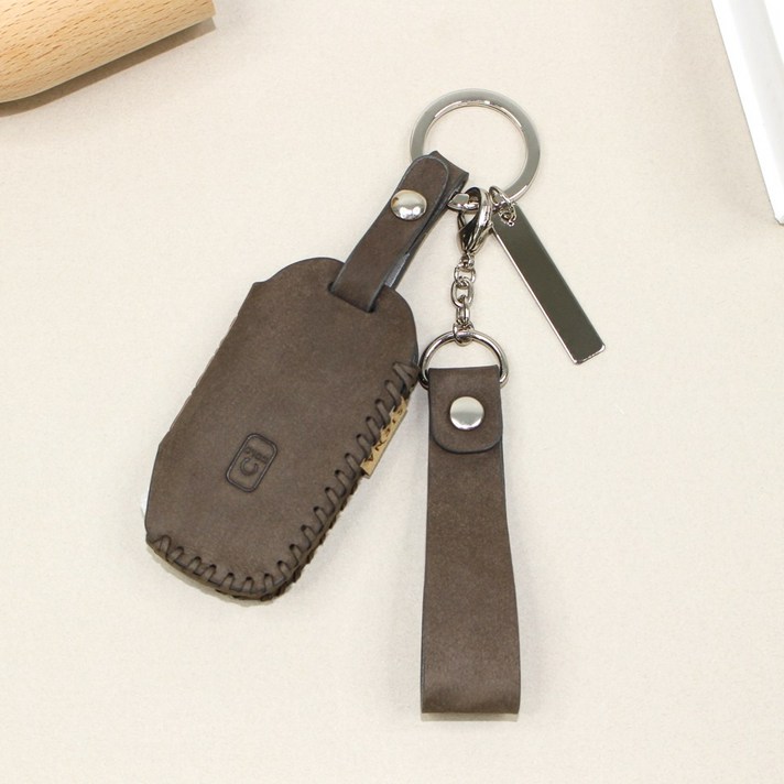 시에나 세미럭셔리 자동차 키케이스 키홀더, 와인, 기아 F  Type