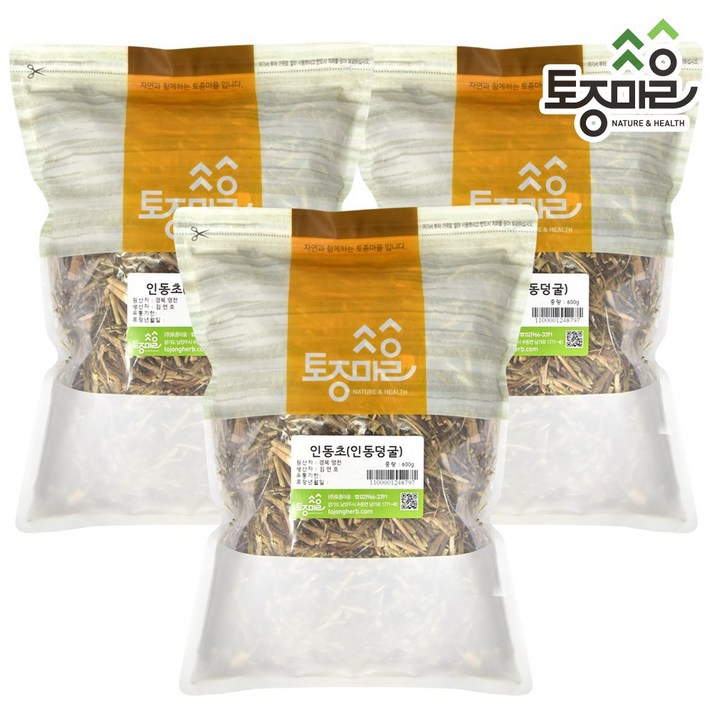 [토종마을] 국산 인동초(인동덩굴) 600g 인동초차, 3개