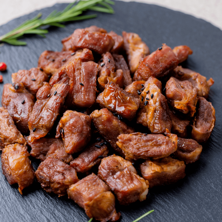  삼파육 3분 완성 쫄깃 담백 갈매기살 특허받은 가마에서 3번 구워 더맛있는 돼지고기 특수부위 ( 원육 1kg ), 5개, 갈매기살 원물 200g 에서 3번구운후120g 