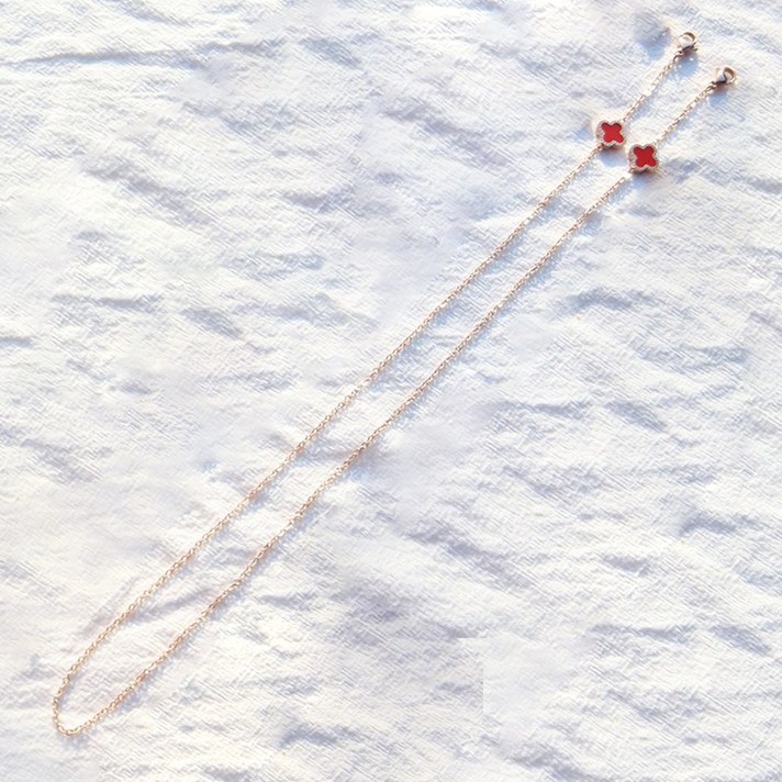 노이드비 여성 써지컬스틸 로즈골드 마스크목걸이 7종