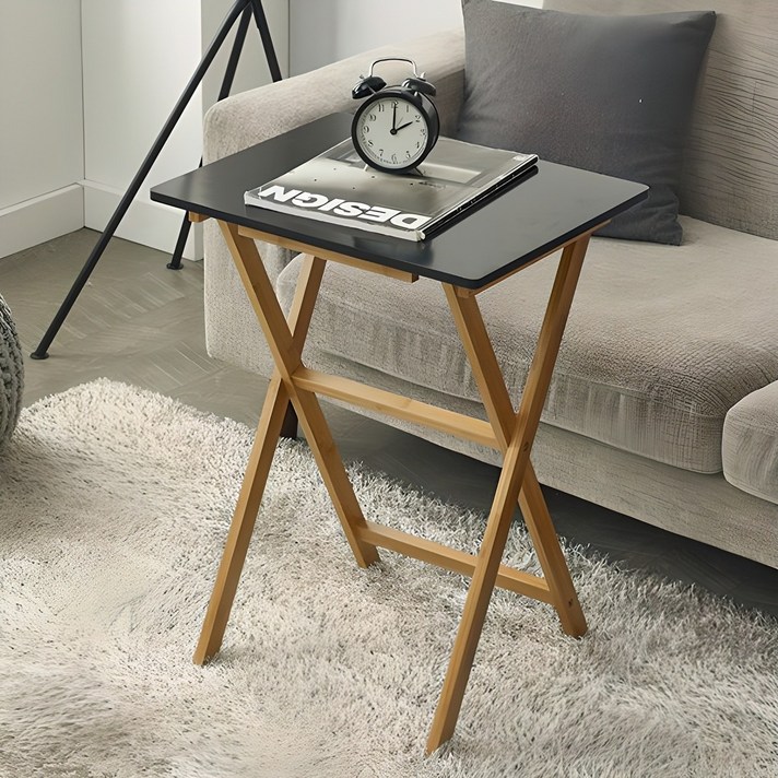 Athome 원목 컬러 접이식 테이블